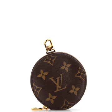 Louis Vuitton Multi Pochette Accessoires Round Coin Purse Monogram Canvas