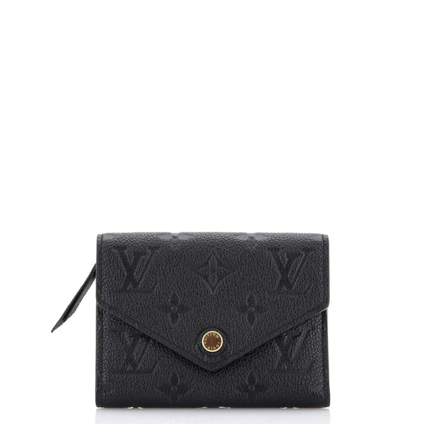 Louis Vuitton LV Monogram Empreinte Leather Victorine Wallet - Black  Wallets, Accessories - LOU723243