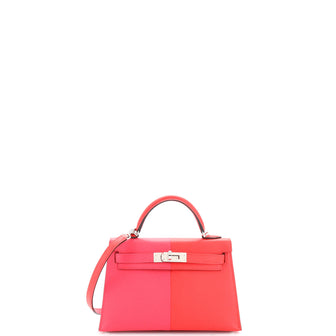 Hermes Casaque Kelly Mini II Bag Epsom 20