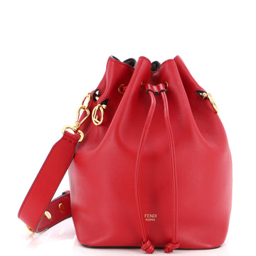 Fendi Mon Tresor Bucket Bag Leather Small