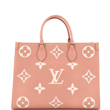 Louis Vuitton OnTheGo Tote Bicolor Monogram Empreinte Giant MM