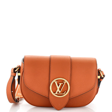Louis Vuitton LV Pont 9 Soft Bag Leather MM