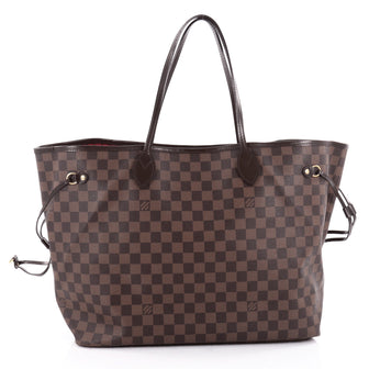 Louis Vuitton Neverfull Tote Damier GM Brown 2135202