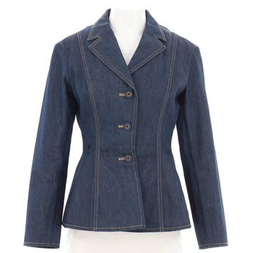 Christian Dior Women's Bar Blazer Denim