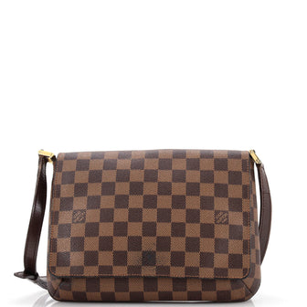 Louis Vuitton Musette Tango Handbag Damier