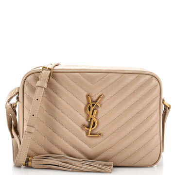 Saint Laurent Lou Camera Bag Matelasse Chevron Leather Small