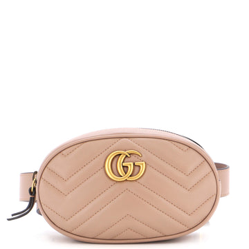 Gucci GG Marmont Belt Bag Matelasse Leather