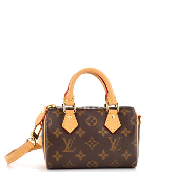 Louis Vuitton Speedy Bandouliere NM Bag Monogram Canvas Nano