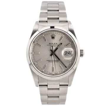 Rolex Oyster Perpetual Date Automatic Watch Stainless Steel 34
