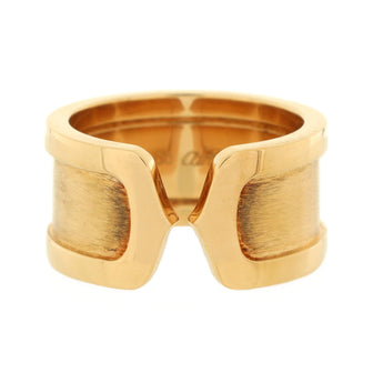 Cartier C de Cartier Ring 18K Yellow Gold 10mm