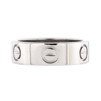 Cartier Love Band Ring Platinum