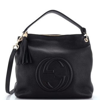 Gucci Soho Convertible Hobo Leather Large