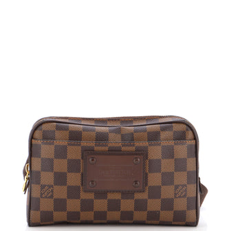 Louis Vuitton Brooklyn Bum Bag Damier Brown 213721126