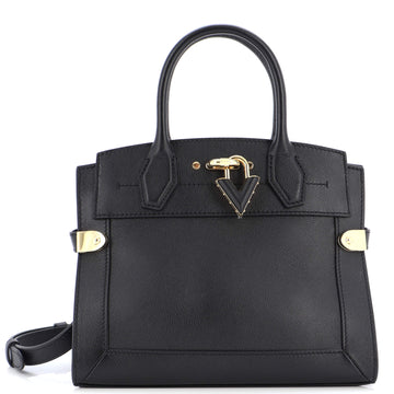 Louis Vuitton Steamer Handbag Leather MM