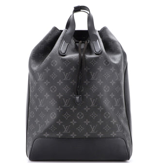 Louis Vuitton Explorer Backpack Monogram Eclipse Canvas