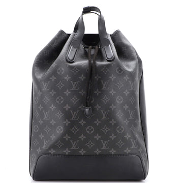 Louis Vuitton Explorer Backpack Monogram Eclipse Canvas