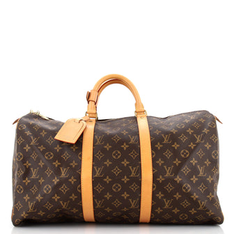 Louis Vuitton Keepall Bag Monogram Canvas 50