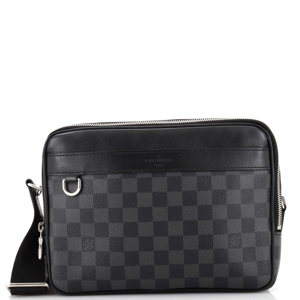 Louis Vuitton Trocadero NM Messenger Damier Graphite PM Black 21372118