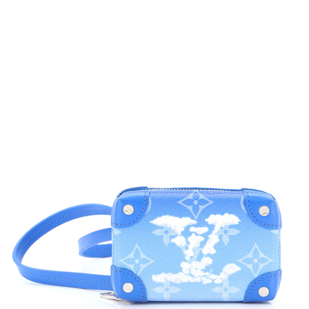 Louis Vuitton Soft Trunk Bag Monogram Cloud Blue NEW