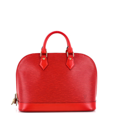 Louis Vuitton Vintage Alma Handbag Epi Leather PM