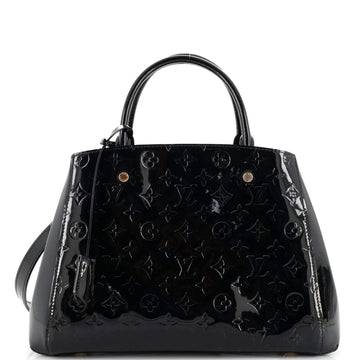 Louis Vuitton Montaigne Handbag Monogram Vernis MM
