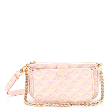 Louis Vuitton Multi Pochette Accessoires Stardust Monogram Empreinte Leather