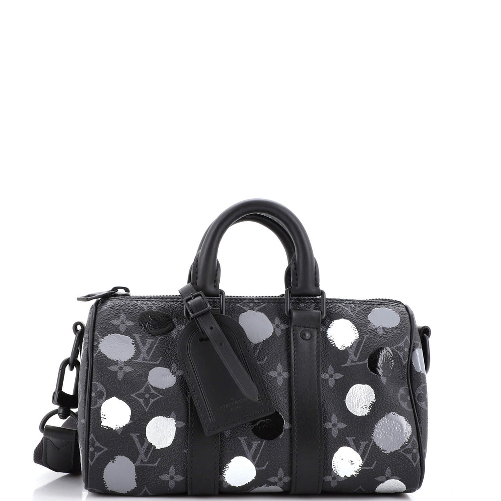 Louis Vuitton Keepall Bandouliere Bag Yayoi Kusama Painted Dots
