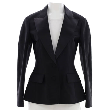 Louis Vuitton Women's Peak Lapel Blazer Mohair Blend