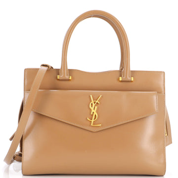 Saint Laurent Uptown Tote Leather Medium