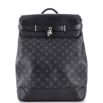Louis Vuitton Steamer Backpack Monogram Eclipse Canvas