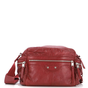 Balenciaga Arena Classic Studs Camera Bag Leather