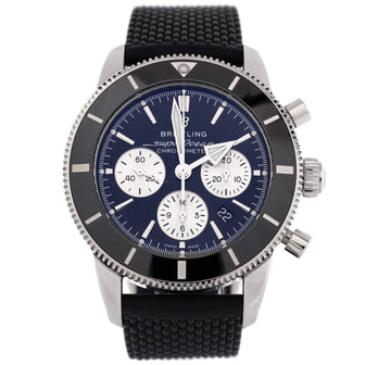 Breitling Superocean Heritage B01 Chronometer Chronograph Automatic Watch Stainless Steel and Rubber 44