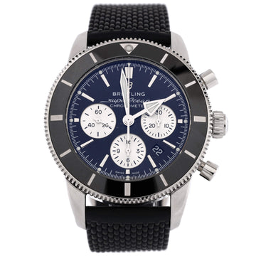 Breitling Superocean Heritage B01 Chronometer Chronograph Automatic Watch Stainless Steel and Rubber 44