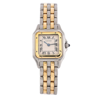 Cartier Panthere de Cartier Quartz Watch Stainless Steel and Yellow Gold 22