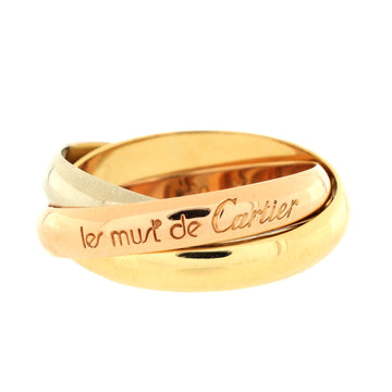 Cartier Trinity Ring 18K Tricolor Gold Medium
