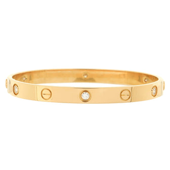 Cartier Love 6 Diamond Bracelet 18K Yellow Gold and Diamonds