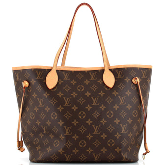Louis Vuitton Neverfull NM Tote Monogram Canvas MM