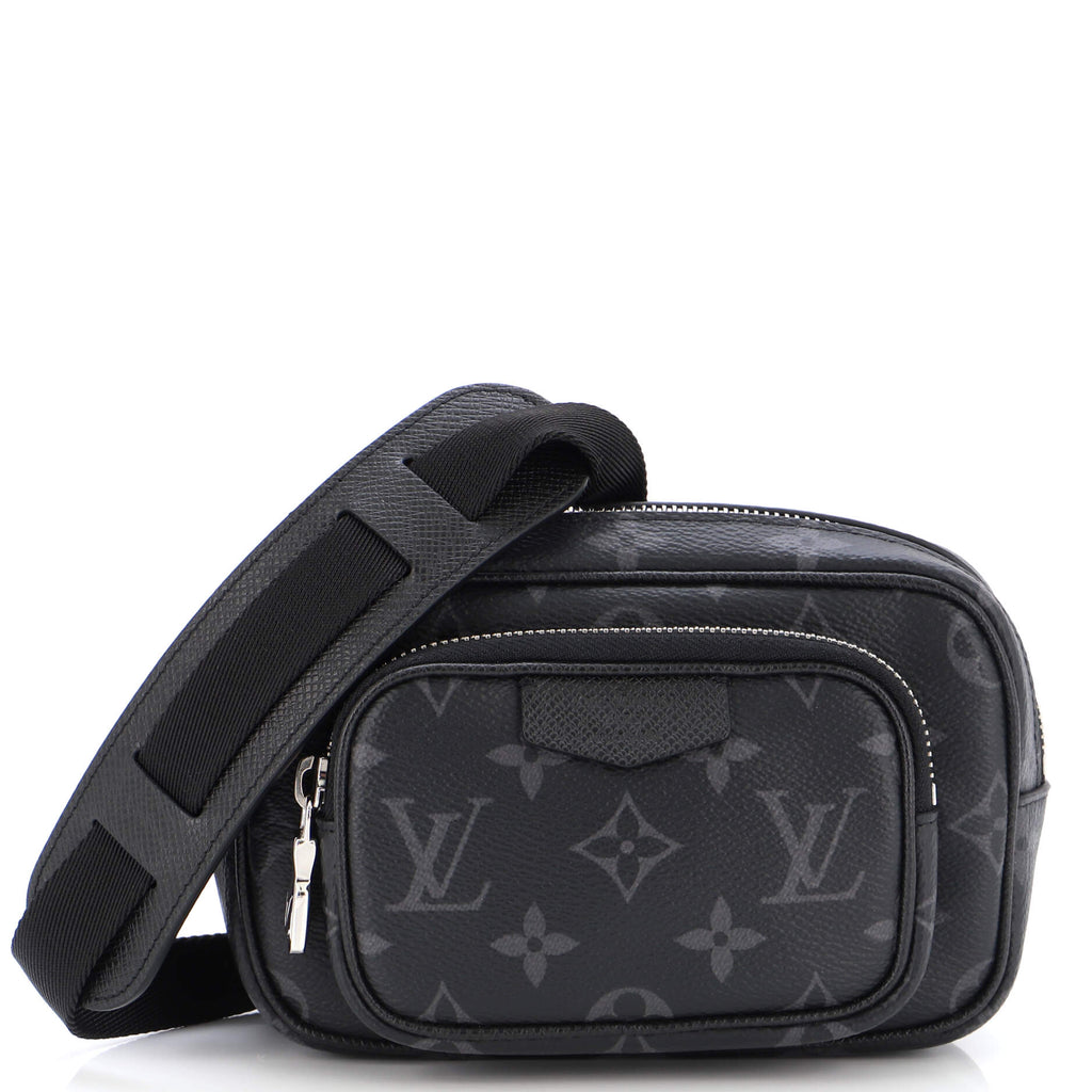Louis Vuitton Grey Taiga Leather Monogram Taigrama Outdoor Messenger Bag  Louis Vuitton
