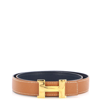 Hermes Constance Reversible Belt Leather Thin