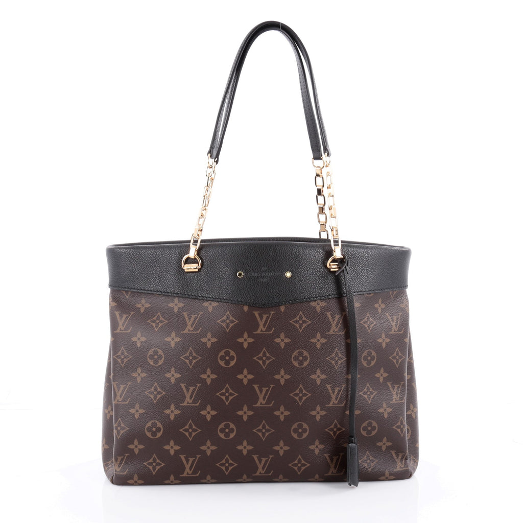 Louis Vuitton Pallas Shopper Monogram Shoulder Bag