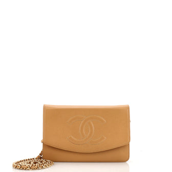 Chanel Timeless Wallet on Chain Caviar