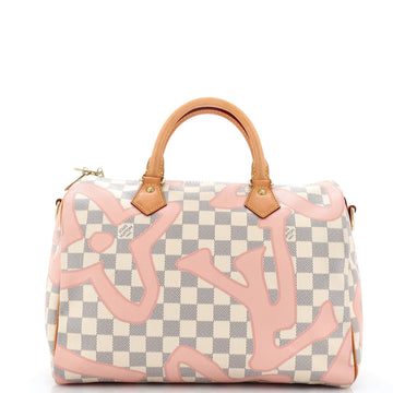 Louis Vuitton Speedy Bandouliere Bag Limited Edition Damier Tahitienne 30