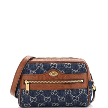 Gucci Ophidia Shoulder Bag GG Denim Mini