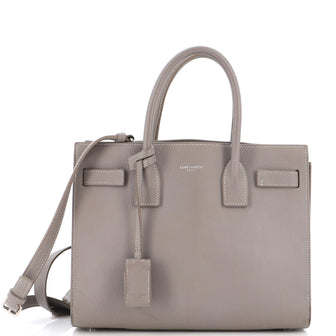 Saint Laurent Sac de Jour Bag Leather Baby