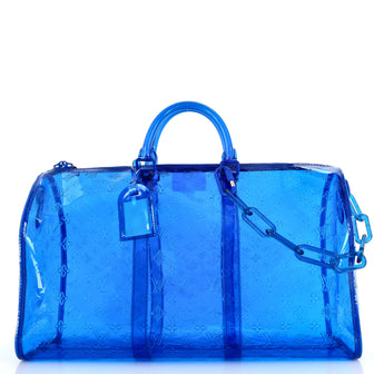 Louis Vuitton Keepall Bandouliere Bag Limited Edition Monogram PVC 50