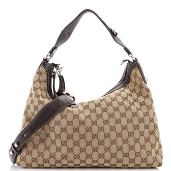 Gucci Icon Bit Hobo GG Canvas Medium