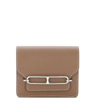 Hermes Roulis Slim Wallet Evercolor