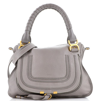 Chloe Marcie Satchel Leather Medium