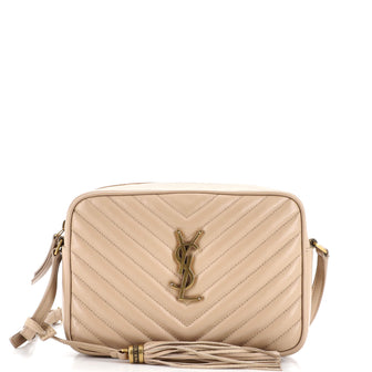 Saint Laurent Lou Camera Bag Matelasse Chevron Leather Small