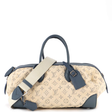 Louis Vuitton Round Speedy Bag Monogram Denim